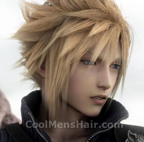 Picture of Cloud Strife hair.