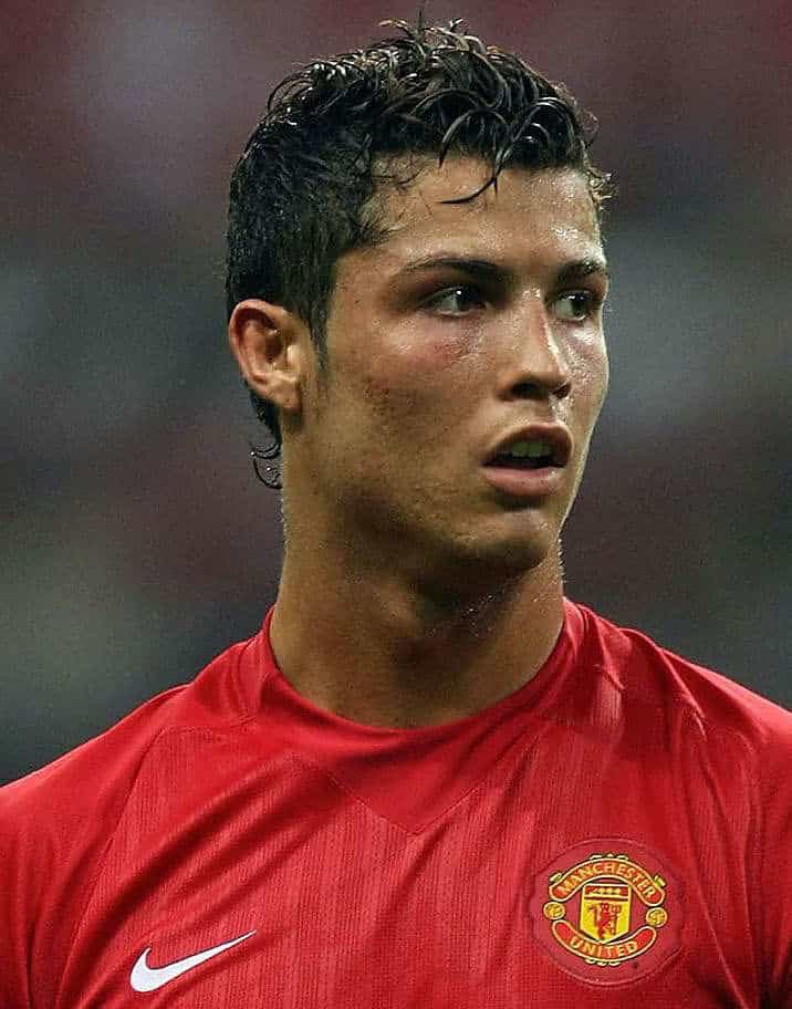 Cristiano Ronaldo Hairstyles: Curly, Faux-Hawk, Mullet, & Taper
