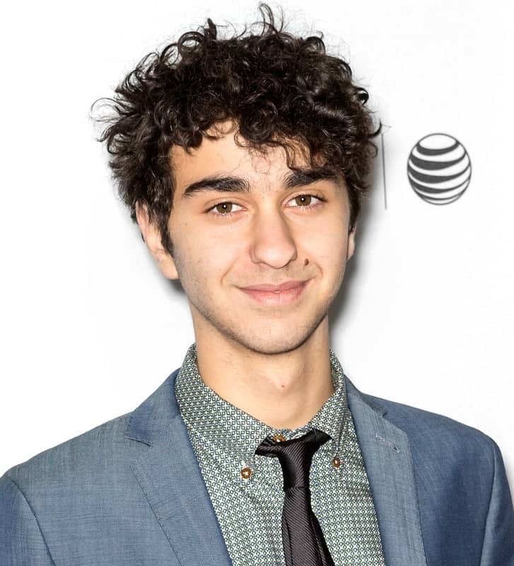 curly haired actor - Alex Wolff