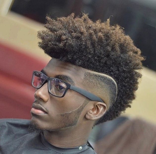 curly high top fade hairstyles for men