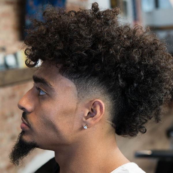 Mohawk Styles For Men With Curly Hair