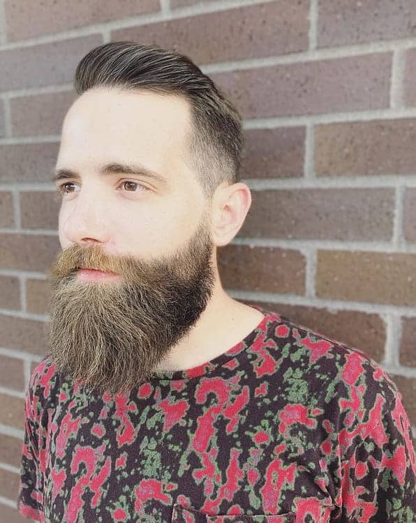 Dapper Haircut With Beard