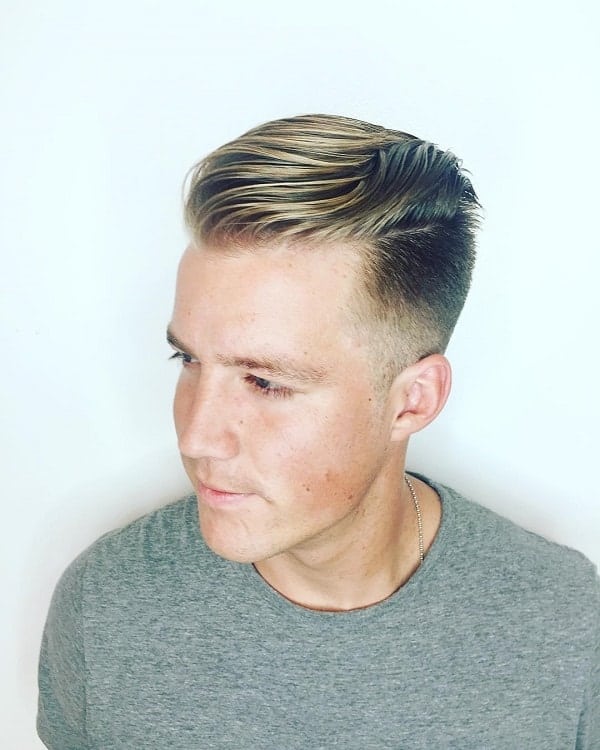 Dapper Haircut With Highlights
