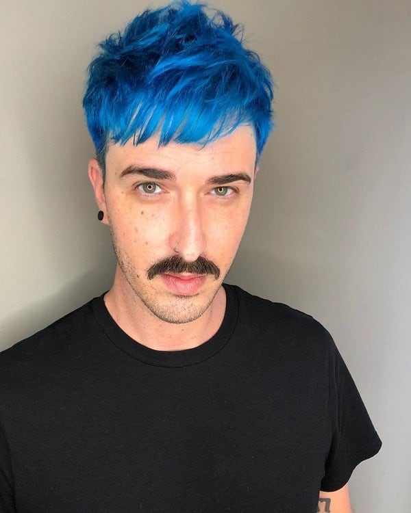 27 Incredible Blue Hairstyles For Guys – Cool Men'S Hair