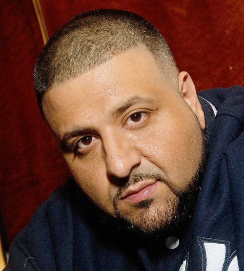 DJ Khaled Short Taper Fade Cut with Beard – Cool Men's Hair