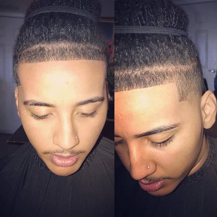double tapered hairline