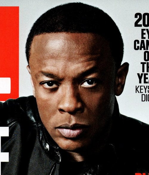 Photo of Dr. Dre hairstyle.