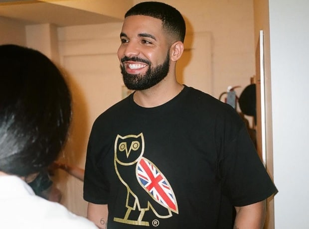 drake's short haircut