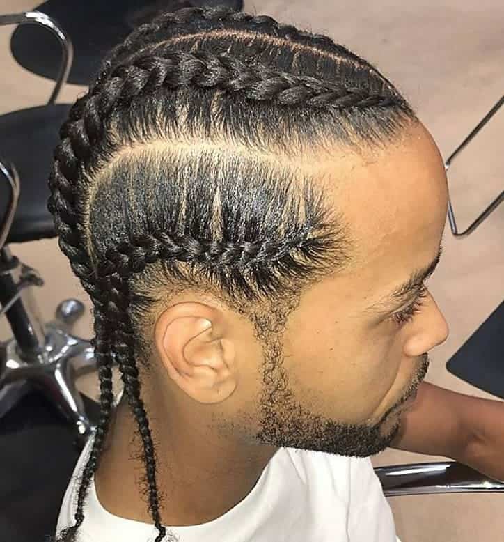 mens braid style