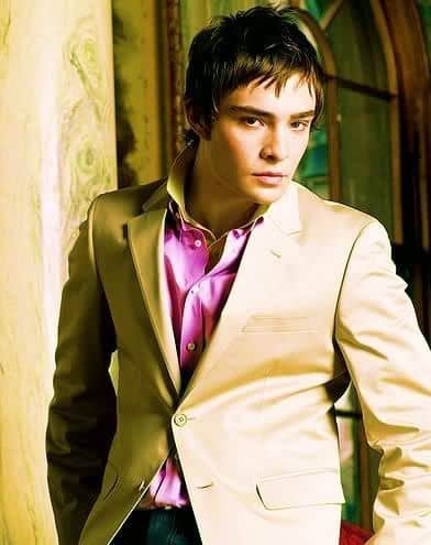 Ed Westwick hairstyle