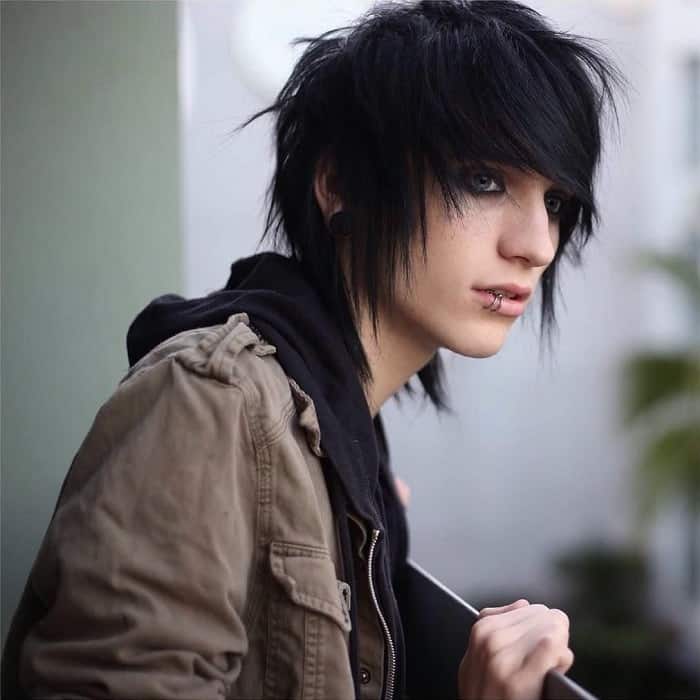  emo bangs for guys