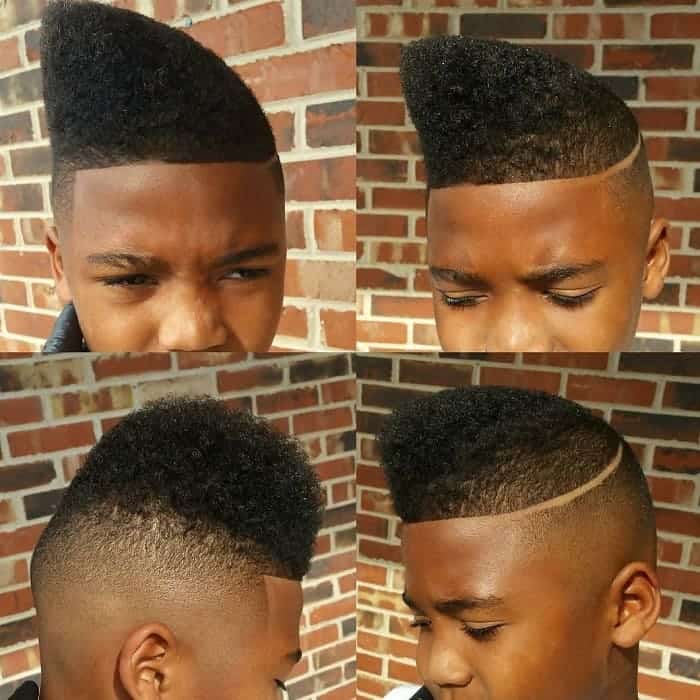 black boy haircuts with skin fade