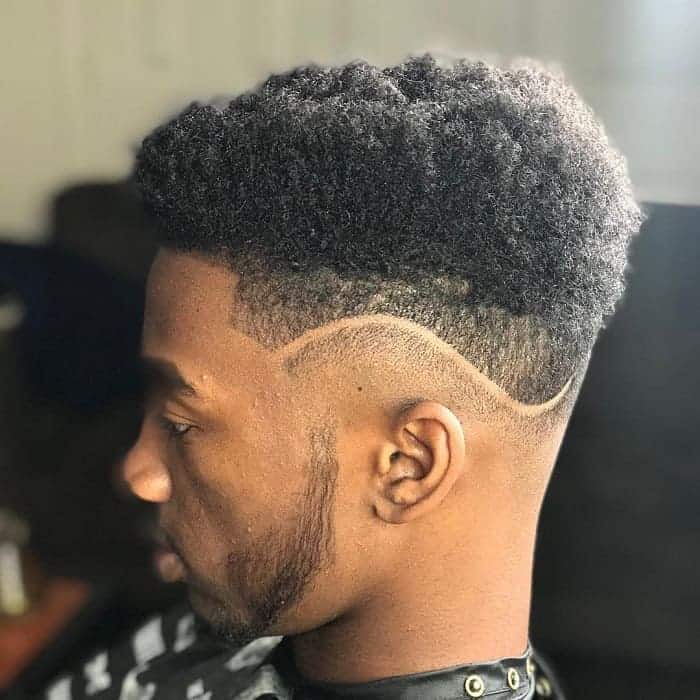 fade haircuts for black men 