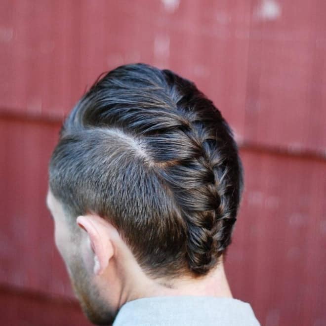 faux hawk braids for short hair