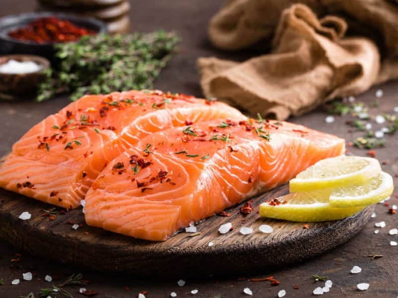 salmon for growing thick hair