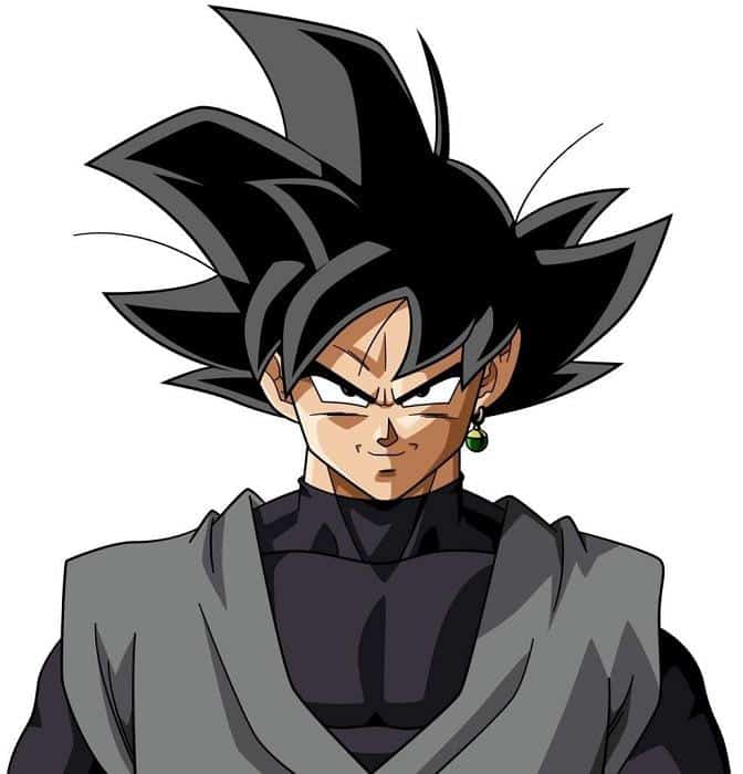 Goku black hair