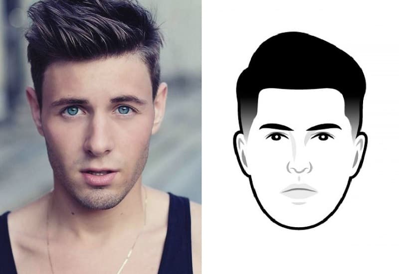 haircuts for different face shapes male