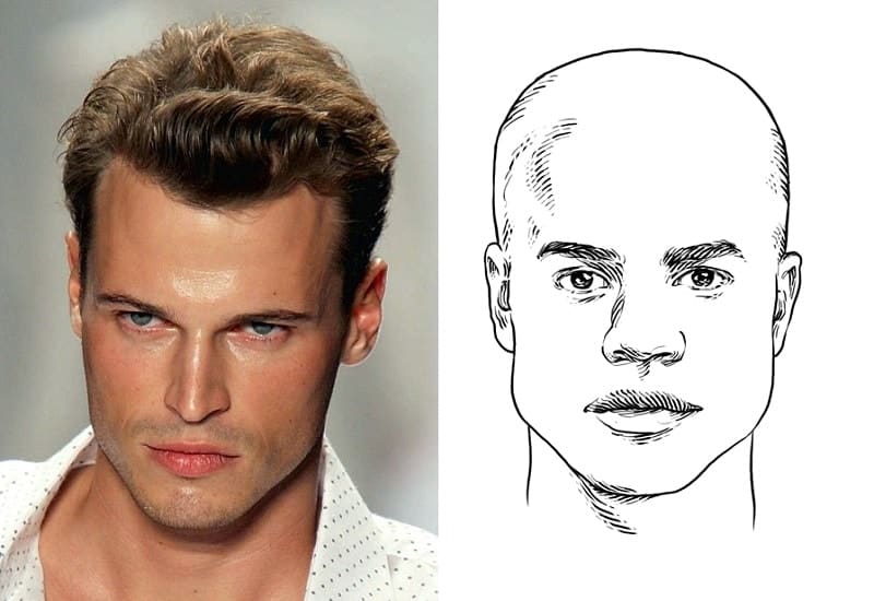 The Right Hairstyles for Men's Face Shapes – Cool Men's Hair