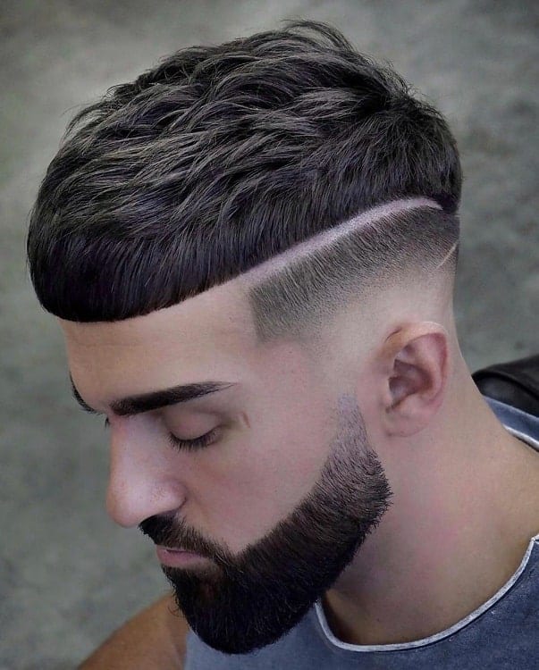 guy with thick hairstyle