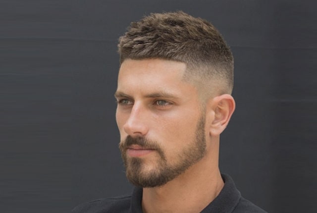 faded haircut for thinning hair on front