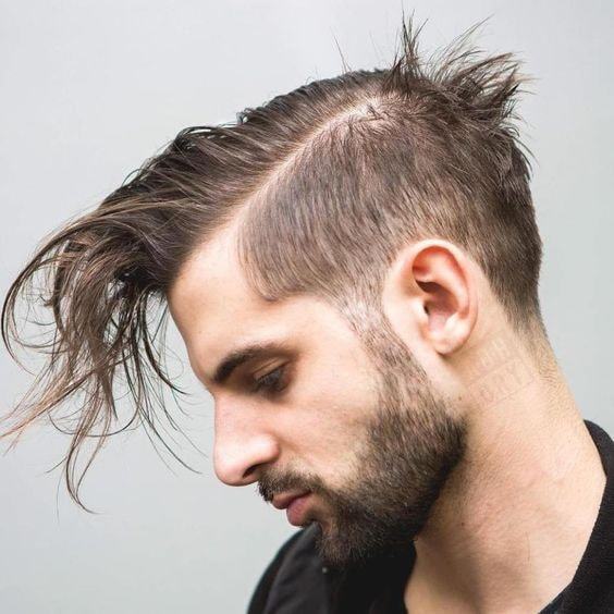 Master Cuts Hair and Beard of Men in the Barbershop Hairdresser Makes  Hairstyle for a Young Man Stock Image  Image of beauty handsome 146995655