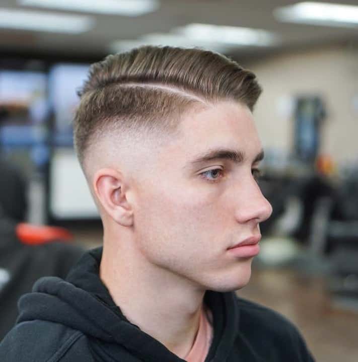 military hard part haircut