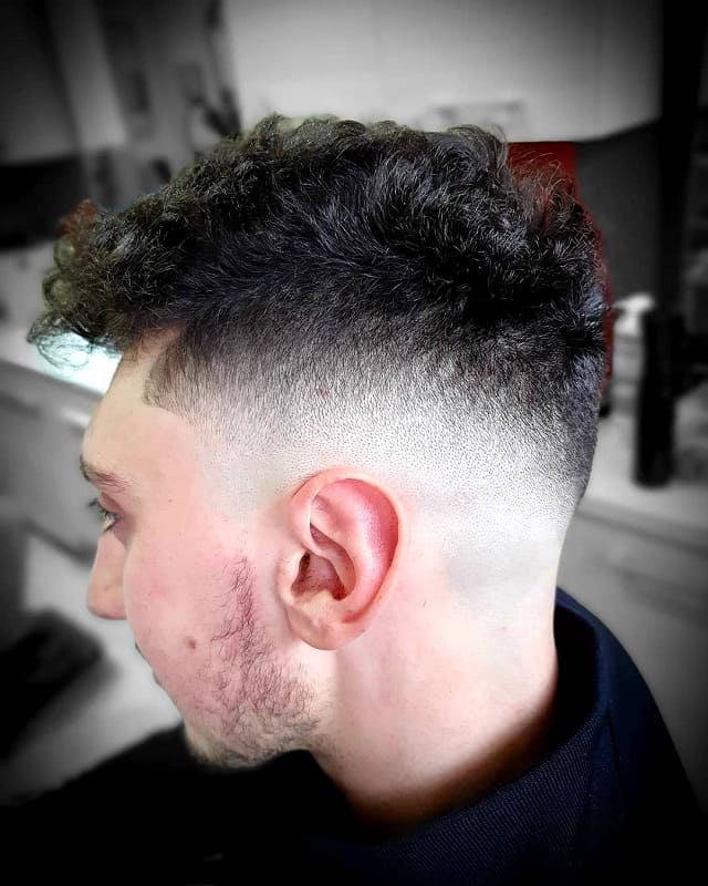 high drop fade haircut 