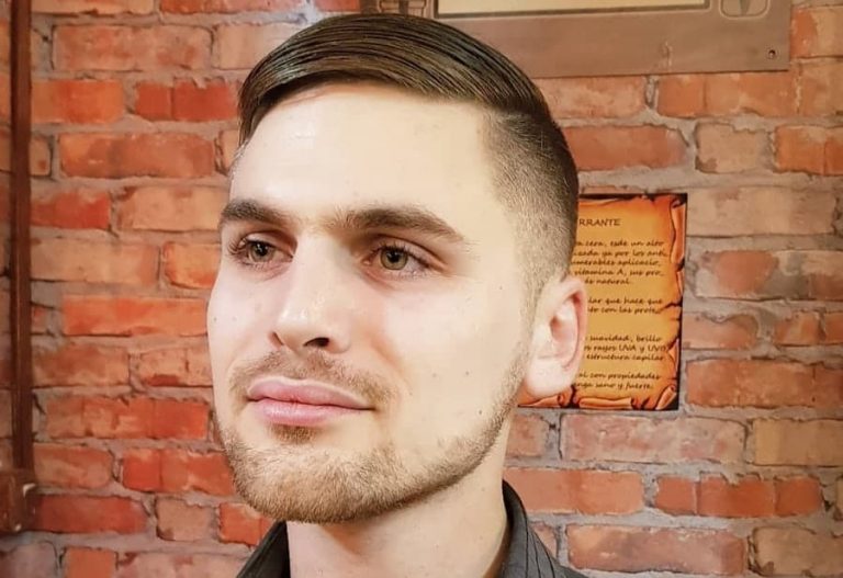 high fade comb over