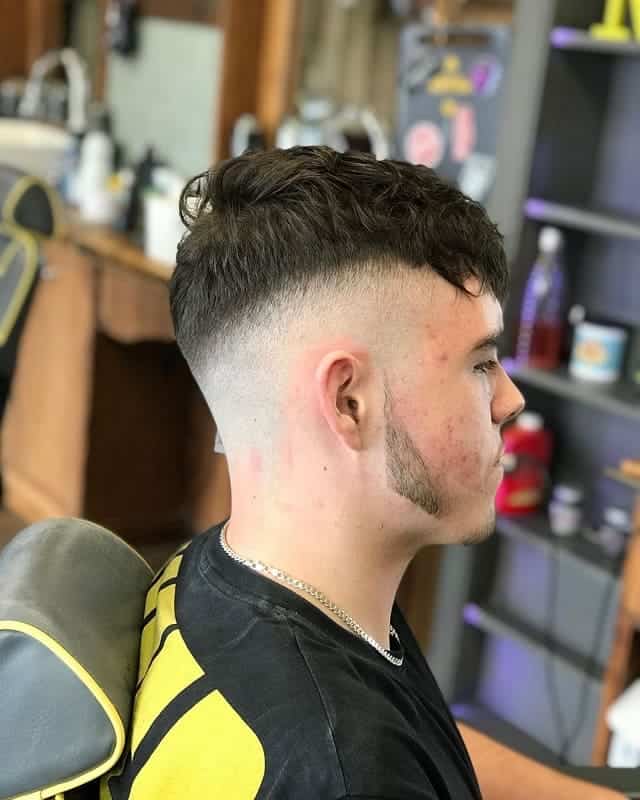 High Drop Skin Fade