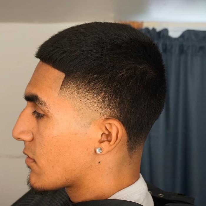 high taper fade haircut