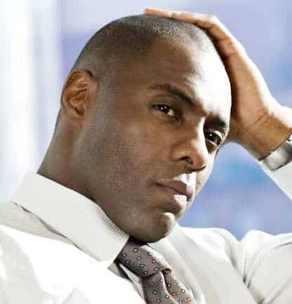 Picture of Idris Elba hair.