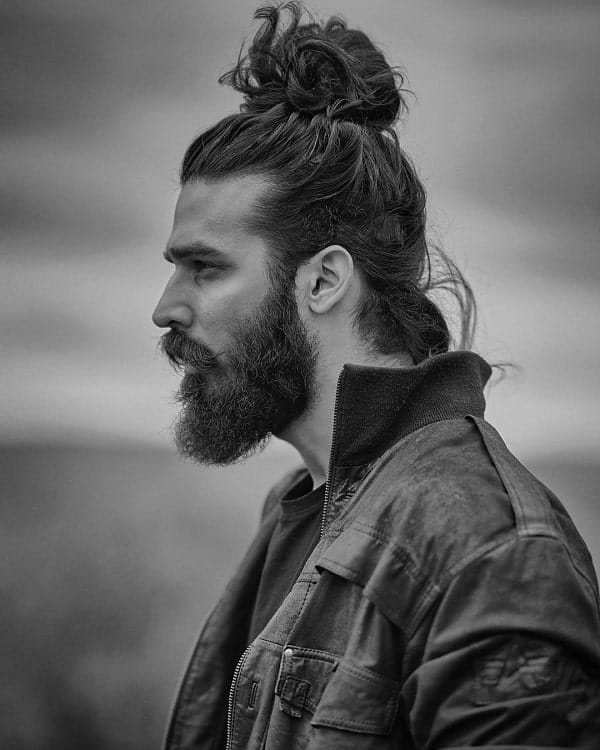 Indian Man Bun