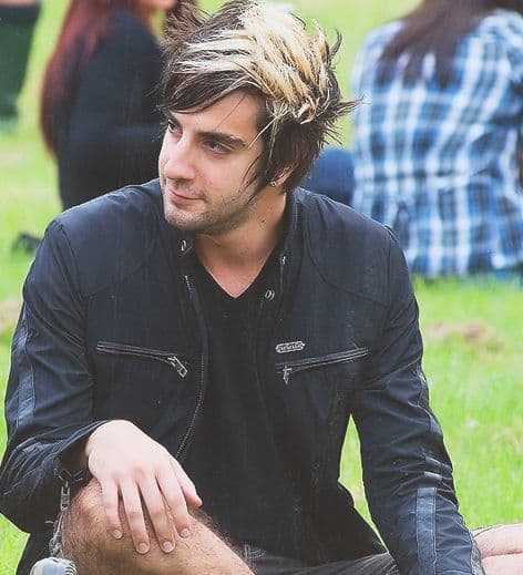 Photo of Jack Barakat with streaked hair.