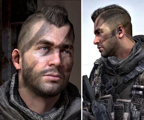 John "Soap" MacTavish Warhawk Hairstyle From Call Of Duty 