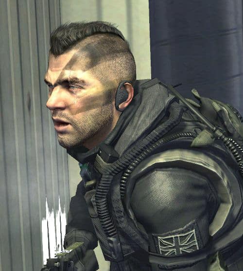 Photo of John Soap MacTavish warhawk haircut.