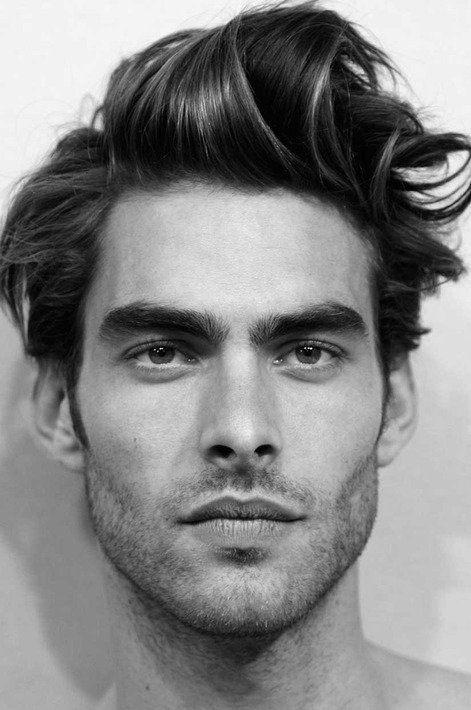 Picture of jon kortajarena modern pompadour.