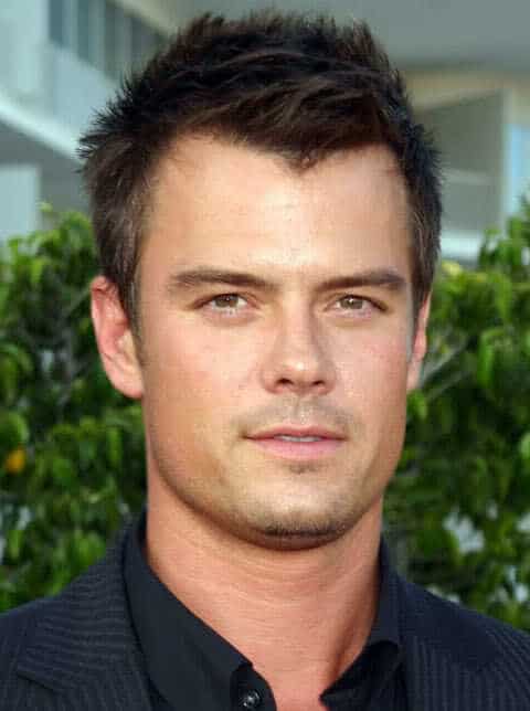 Photo of Josh Duhamel texturized hair.