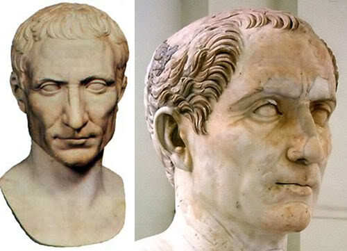 Julius Caesar classic hairstyle for men