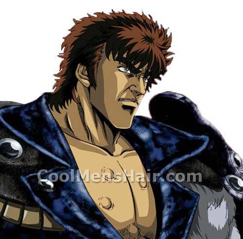 Picture of Kenshiro spiky hairstyle.