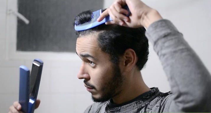 keratin hair treatment for men