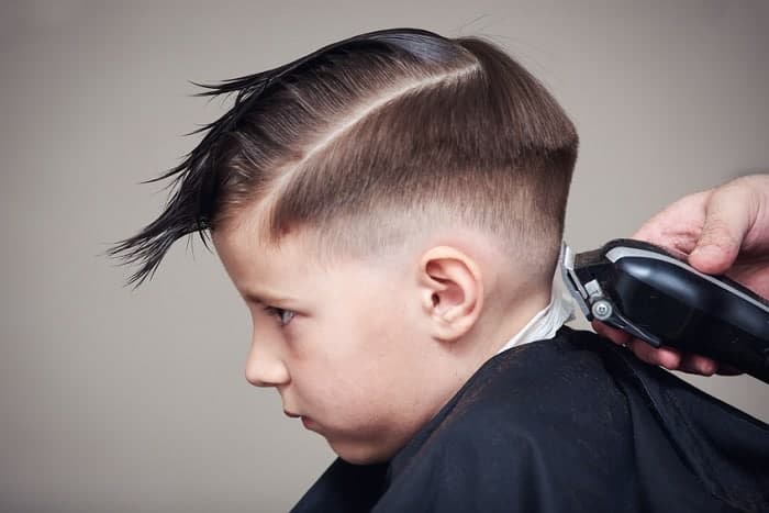 how to do a fade haircut on a little boy