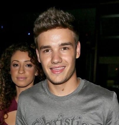 Picture of Liam Payne short quiff hairstyle.