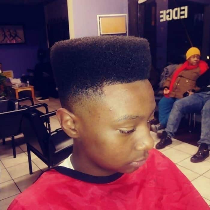 little black boy bob fade