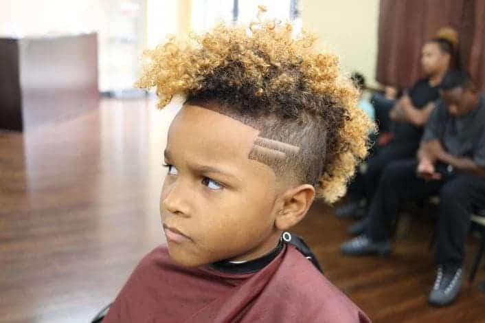 little black boy mohawk haircut