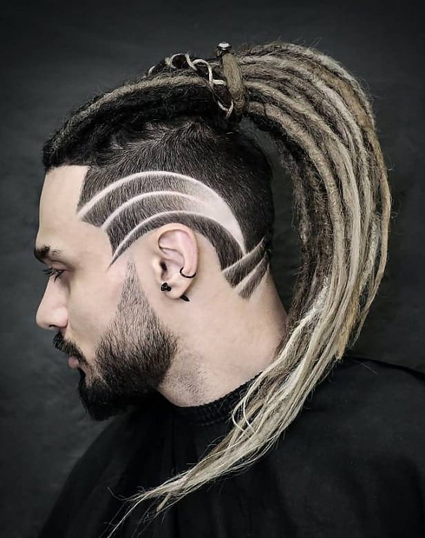 Long Blonde Dreads for Men