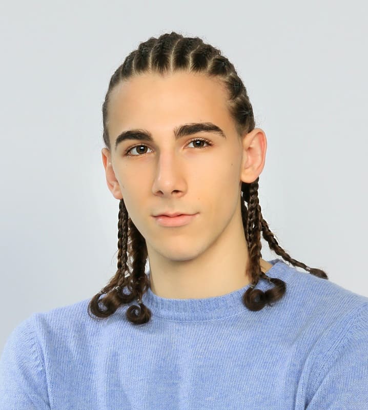 long braids for teen boys