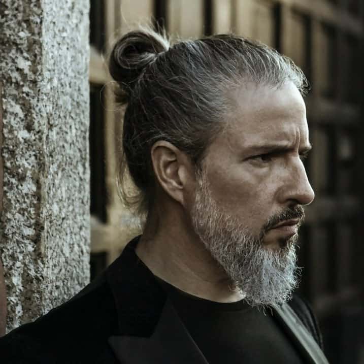 long hairstyles for older men