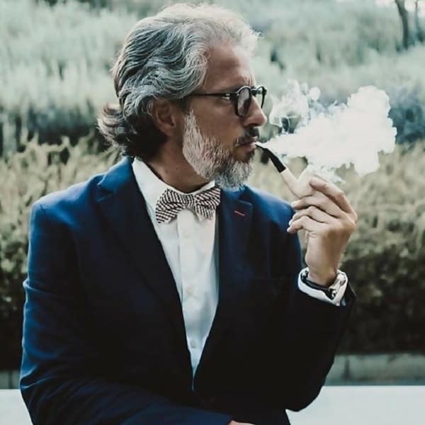 7 Unique Ways To Sport Long Hair For Older Men (2023 Guide)