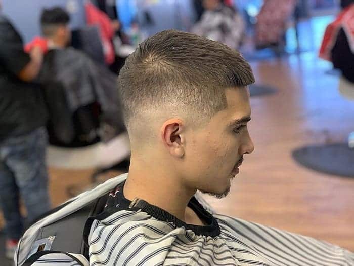 low bald fade haircut for men