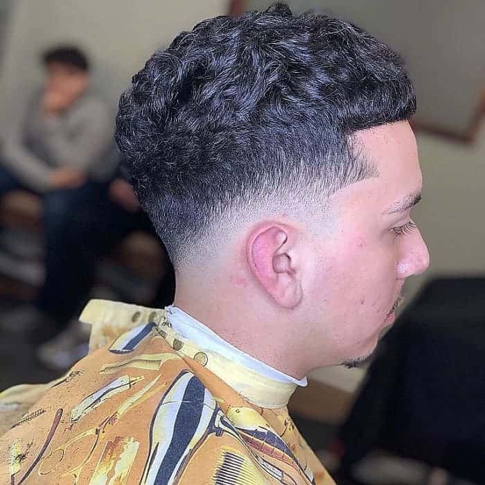 low drop fade with design